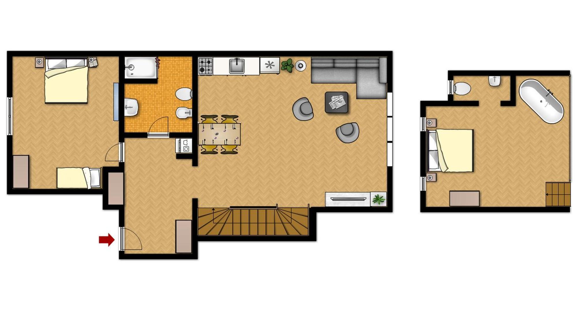 Residence Vocelova Прага Номер фото
